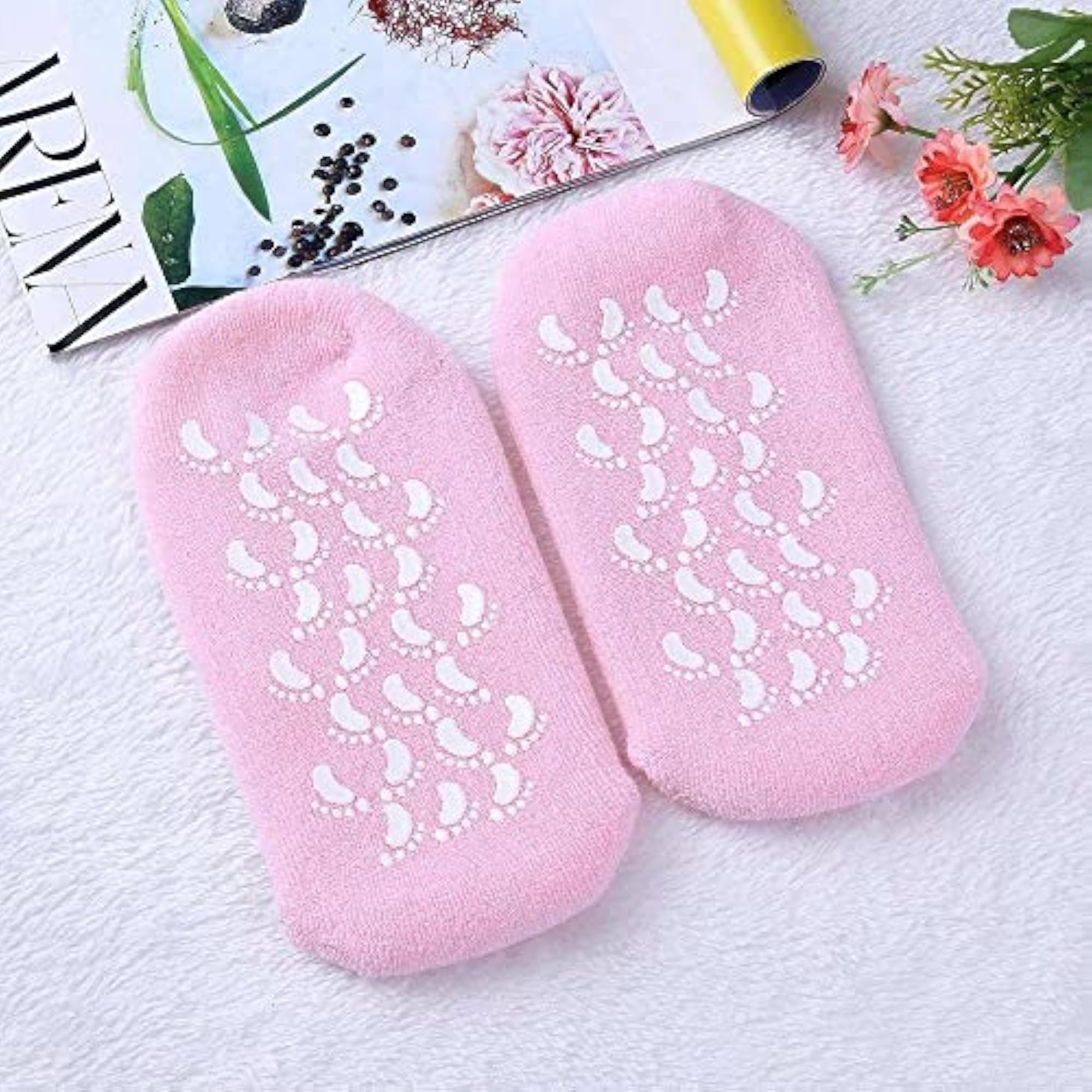 Silicone Moisturizing Feet Socks Gel, 1 Pair